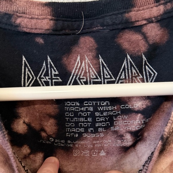 Def Leppard Tie Dye T shirt - Picture 2 of 3